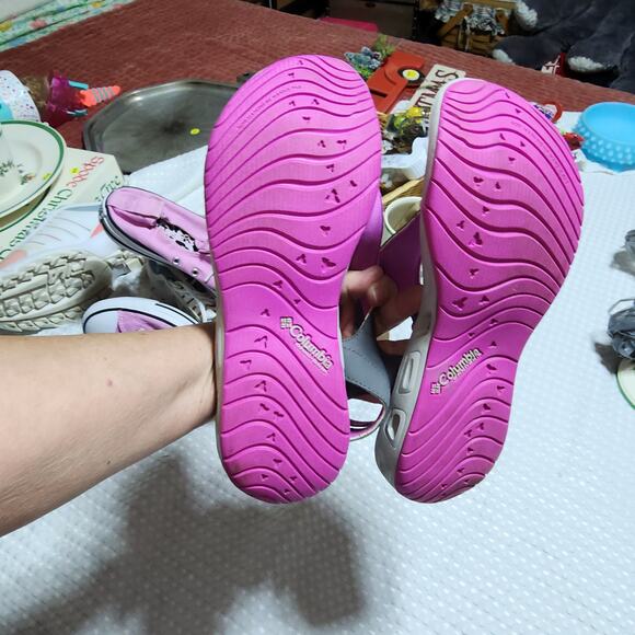 COLUMBIA WOMENS SZ 8 PFG SUNTECH VENT SANDALS SHOES - Picture 4 of 6